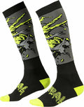 Sosete O'Neal Pro MX Zombie negru/verde (one size)