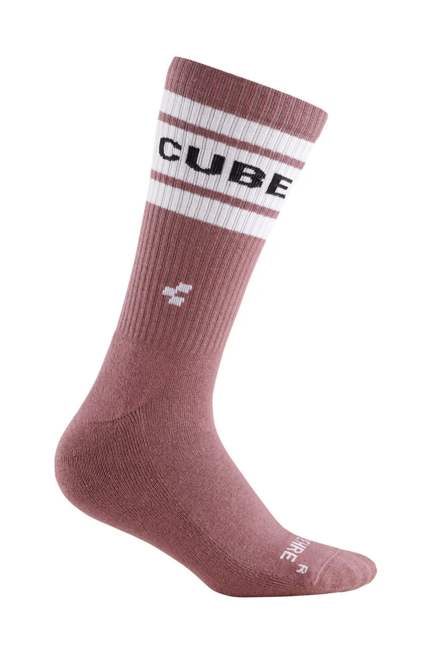 Sosete Cube Socks After Race High Cut Rosu Light
