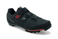 Pantofi Ciclism Cube Shoes Mtb Peak Negru/Rosu