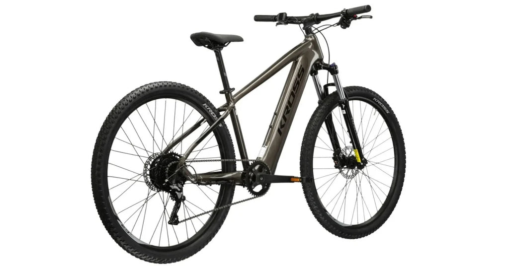 Bicicleta Electrica Kross Hexagon Boost 2.0, L - Maro / Negru / Lucios - 29"