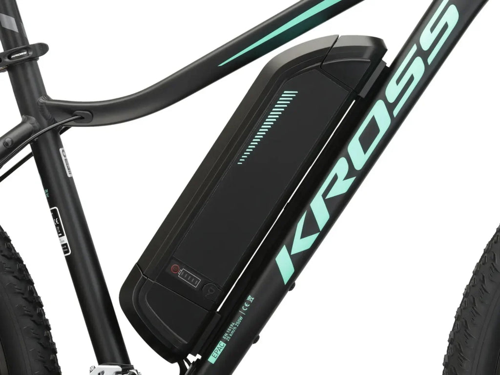 Bicicleta Kross Lea Boost 1.0 roti 29 inch, black / celadon / mat