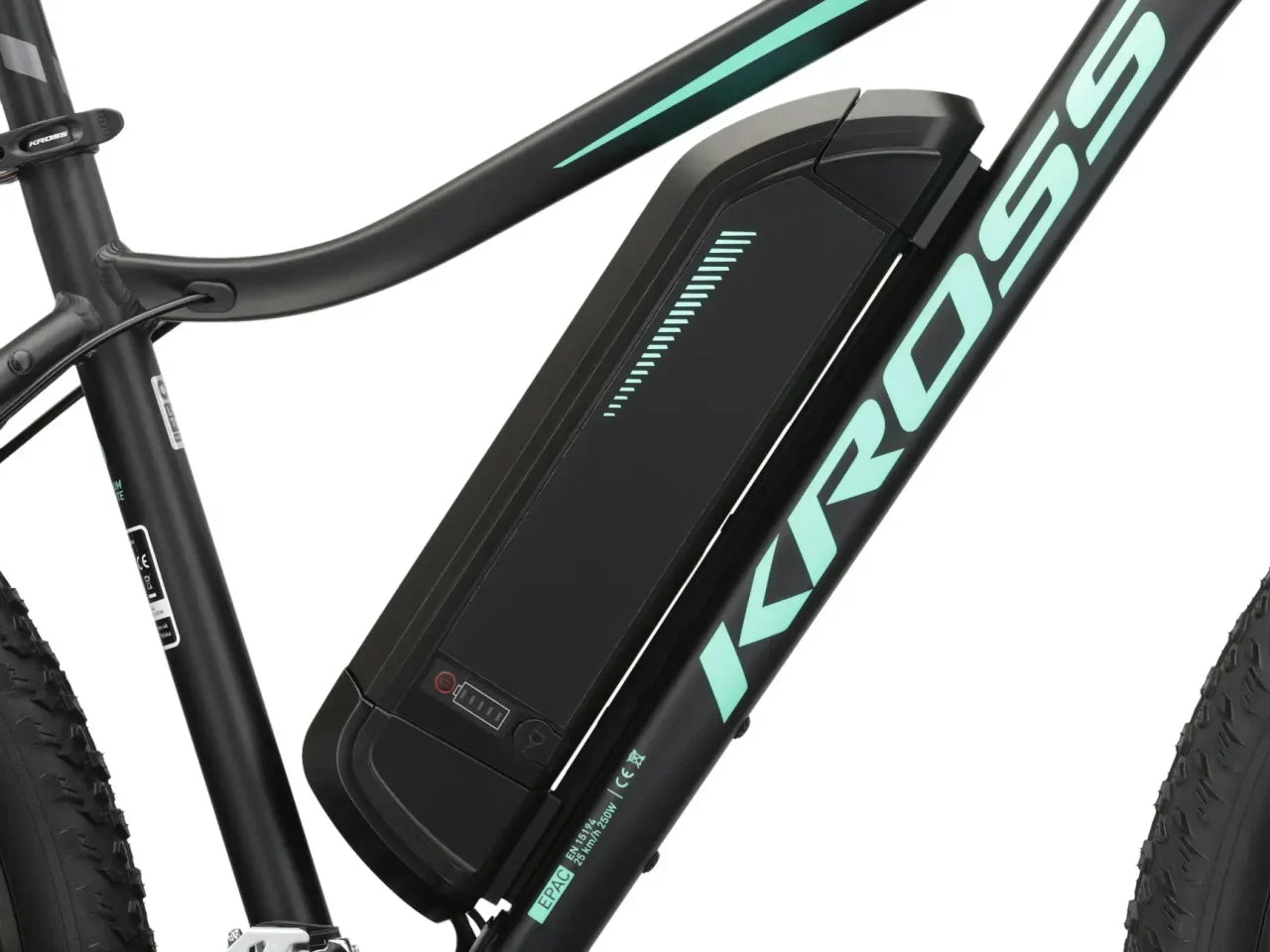 Bicicleta Kross Lea Boost 1.0 roti 29 inch, black / celadon / mat