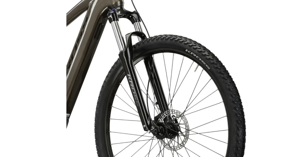 Bicicleta Electrica Kross Hexagon Boost 2.0, S - Maro / Negru / Lucios - 29