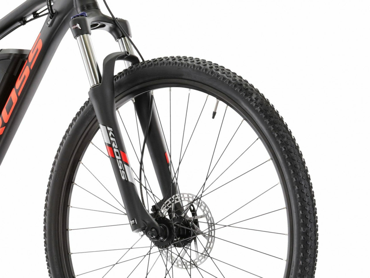 Bicicleta Electrica Kross Hexagon Boost 1.0, Roti 29 Inch, Negru / Rosu - 2022