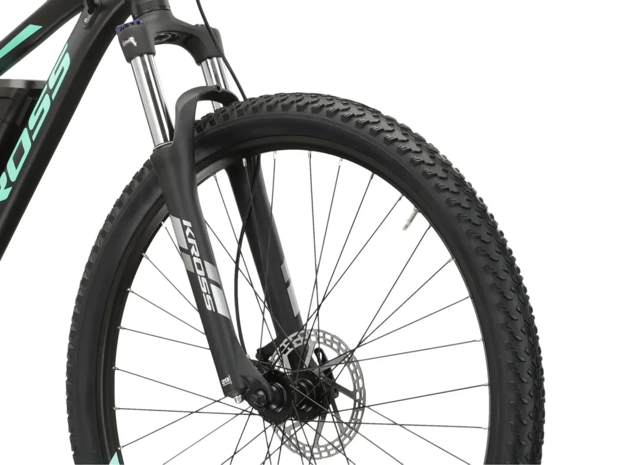 Bicicleta Kross Lea Boost 1.0 roti 29 inch, black / celadon / mat